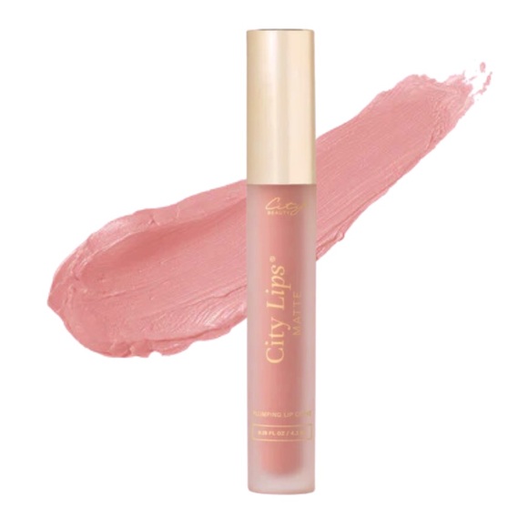 NEW City Lips BLUSH ROSE Matte is a plumping liquid lipstick by City Beauty - Picture 1 of 2
